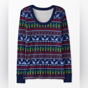 [hanna andersson] elf pj top